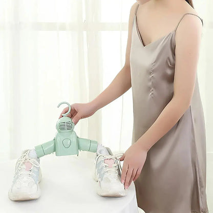 Secador Portátil de Ropa y Zapatos Tipo Gancho